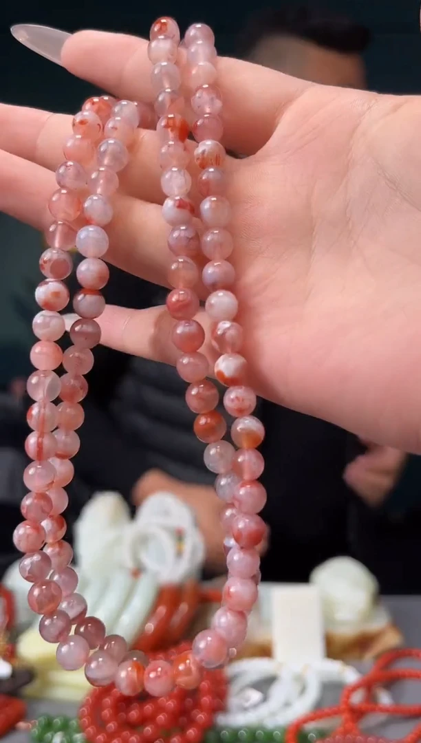 【闪购商品】南红玛瑙颈饰未镶嵌项链