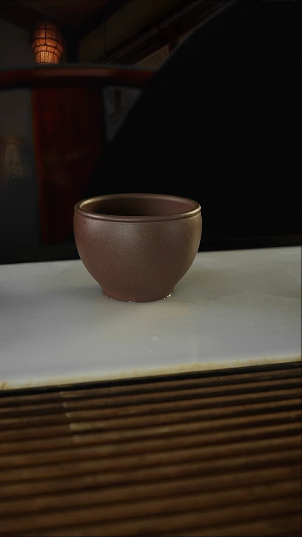 茶杯紫砂烟****。底槽青缸杯200毫升