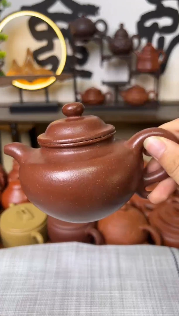 茶壶段泥独壶红降坡莲子壶280CC