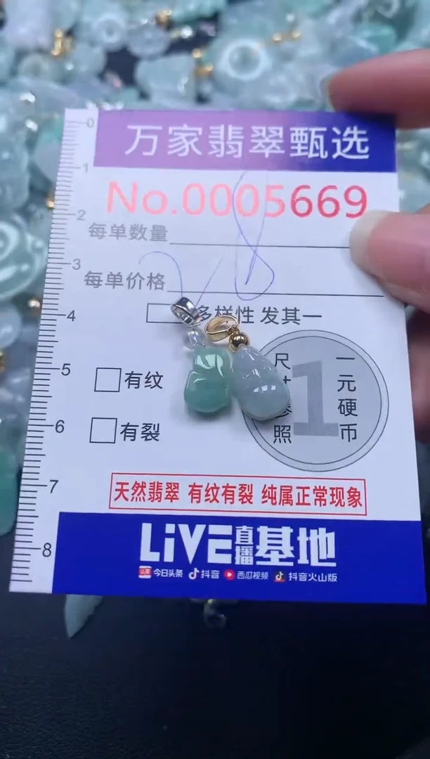 颈饰未镶嵌翡翠5669