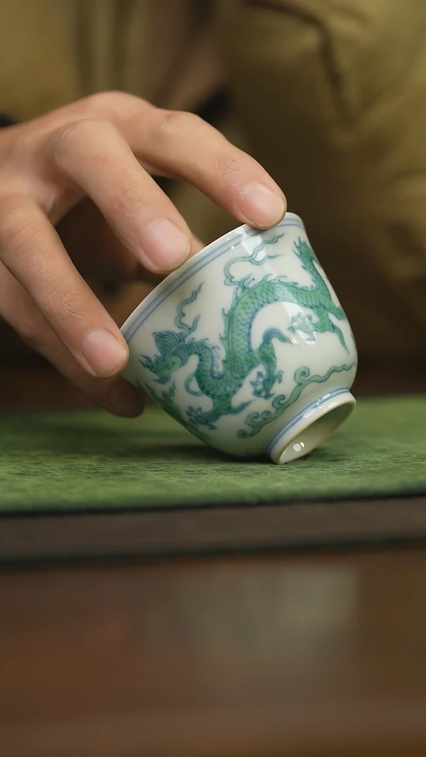 【闪购商品】杯柴窑青花破价福利