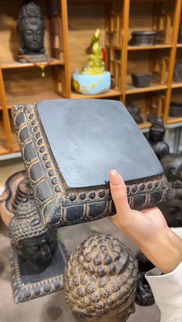 陶土【火山泥】莲花底座