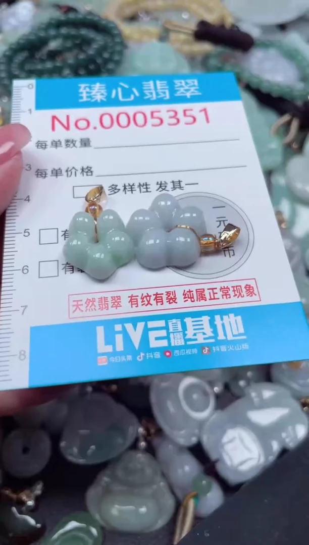 颈饰未镶嵌翡翠5351