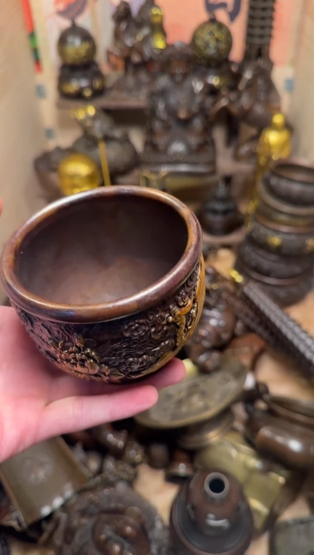 精品专属链接---【鎏金双凤缸】