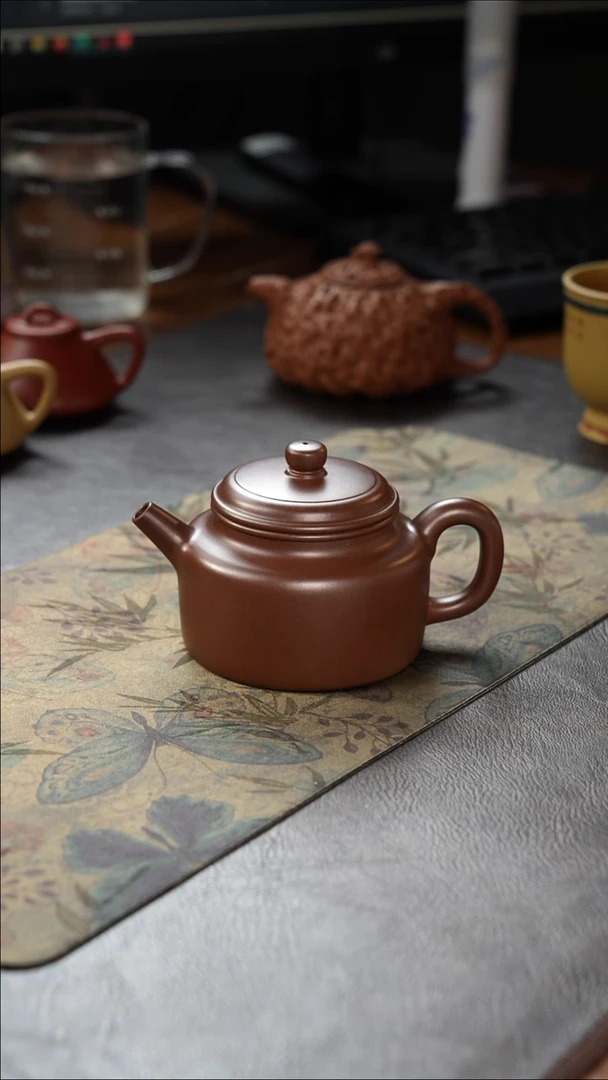 茶壶紫砂德钟底槽青