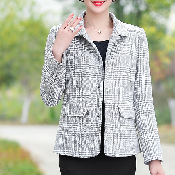 【桃姐宠粉】M940上衣女外套春秋妈妈装洋气时尚休闲