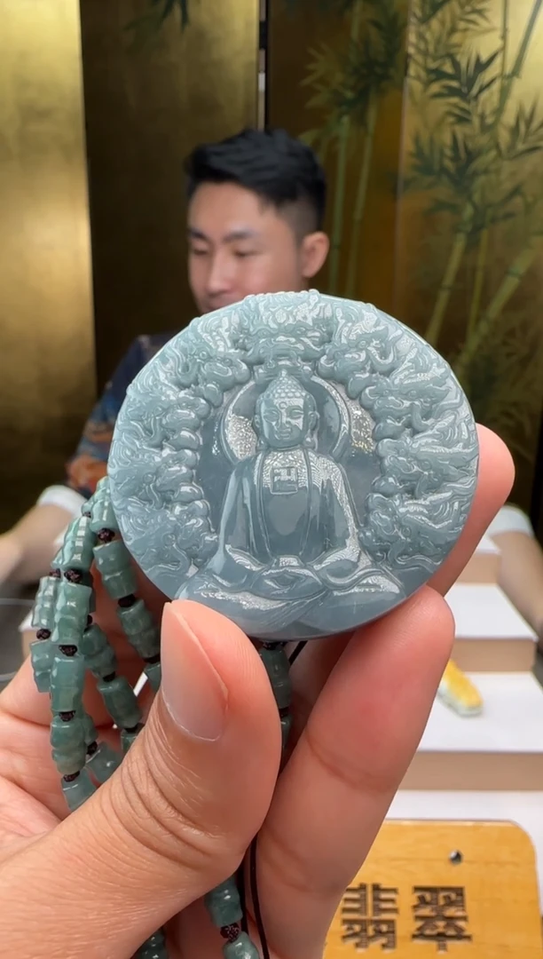 吊坠(赠链)未镶嵌翡翠多样性发其一XM@@60B7J03757