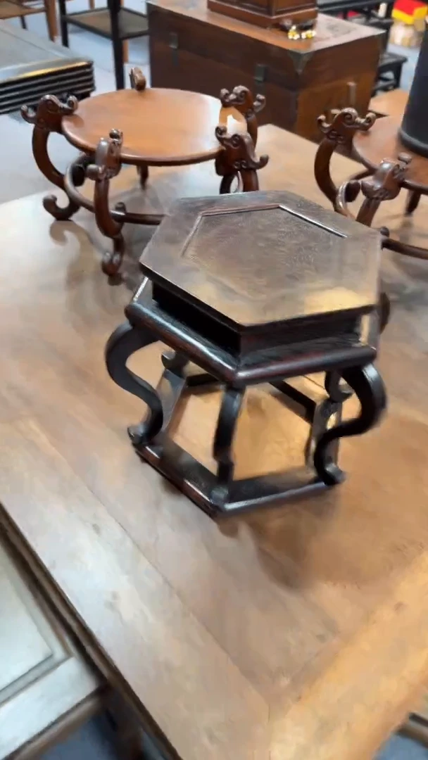 木福利  六足香几