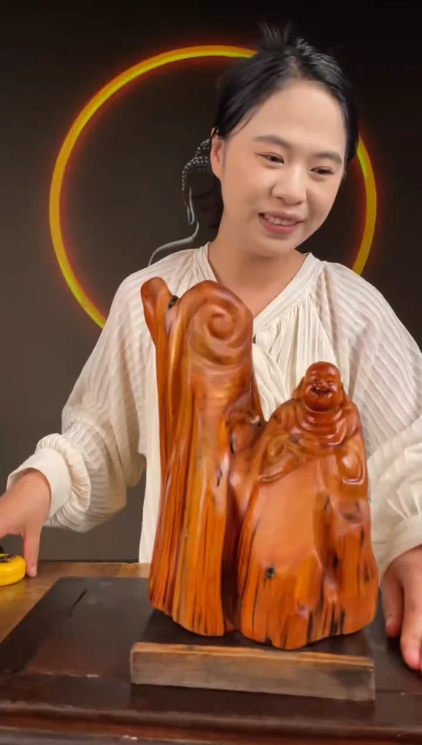 柏木（崖柏）手工摆件,先抢先得! 编号:145