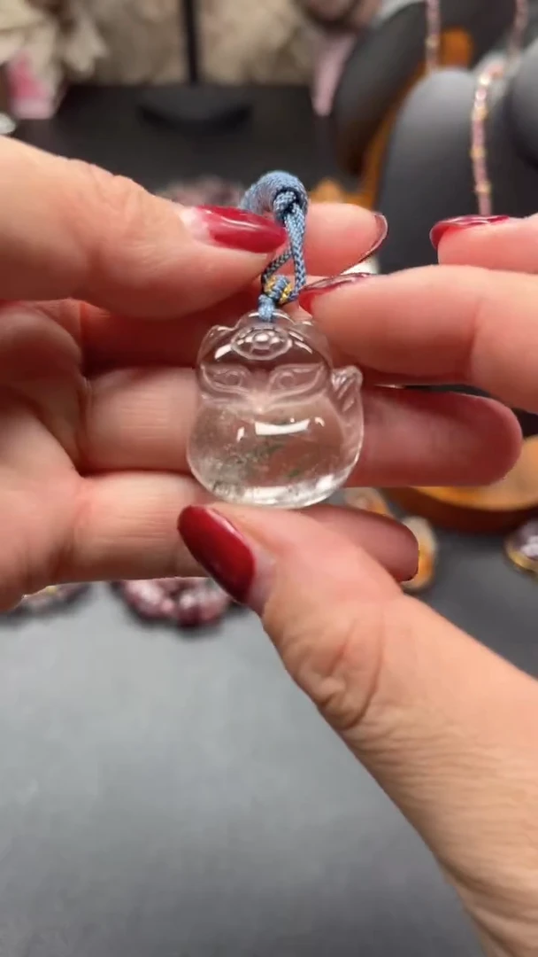 【闪购商品】水晶颈饰未镶嵌【百晶灵儿】天然水晶定制款