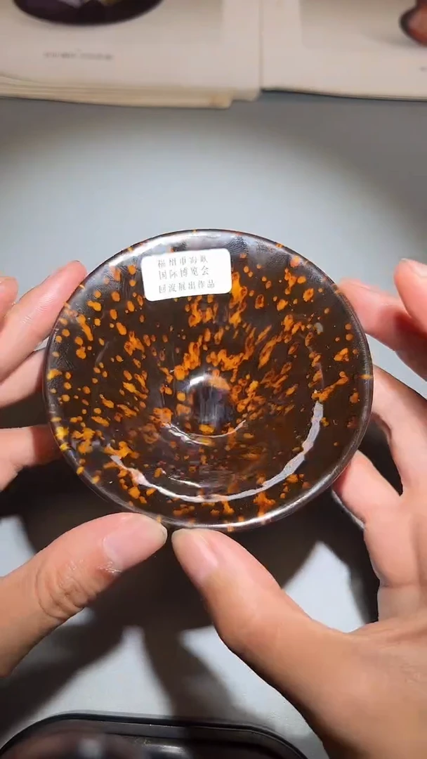 茶盏30 孙莉老师纯手工建盏