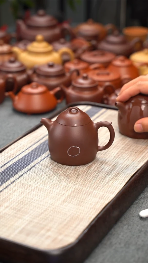 茶壶紫砂蜉**天微瑕秦权