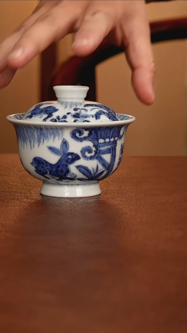 景德镇青花瓷手绘茶具