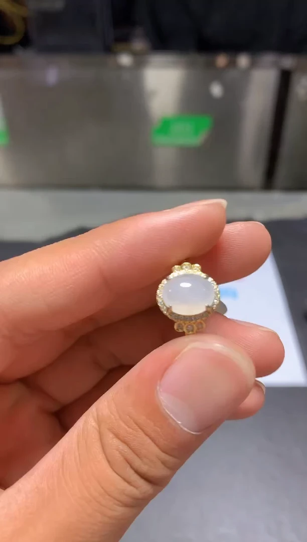 翡翠戒指未镶嵌5翡翠戒指多样性发货（发其一）