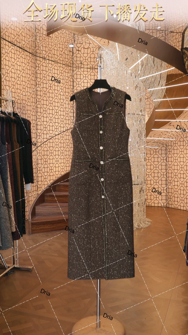 【青森专属】DT店轻奢设计师女装气质连衣裙DT9010