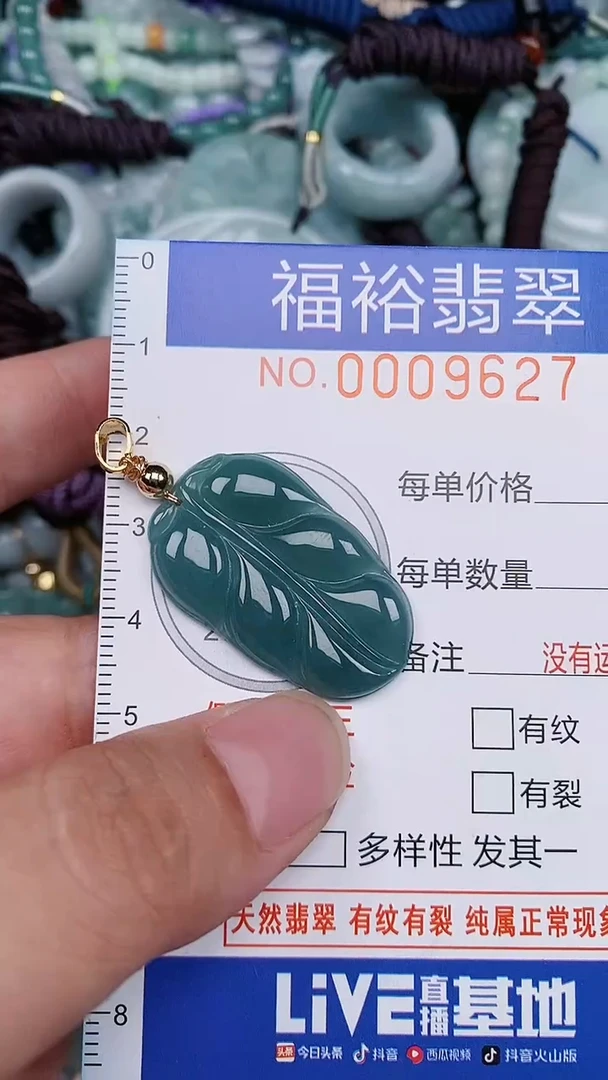 翡翠未镶嵌颈饰...0009627