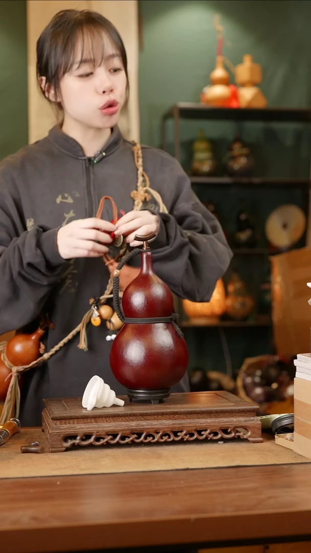 247号精品天然大漆酒葫芦一物一拍~