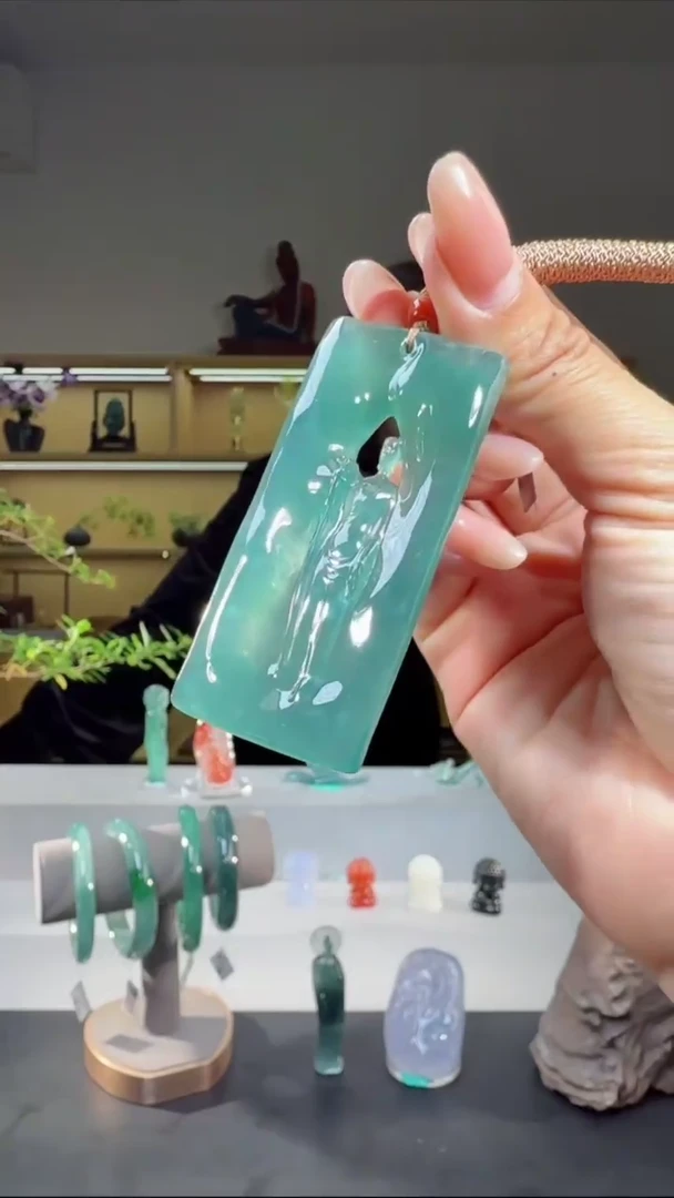 吊坠(不含链)未镶嵌翡翠悟道