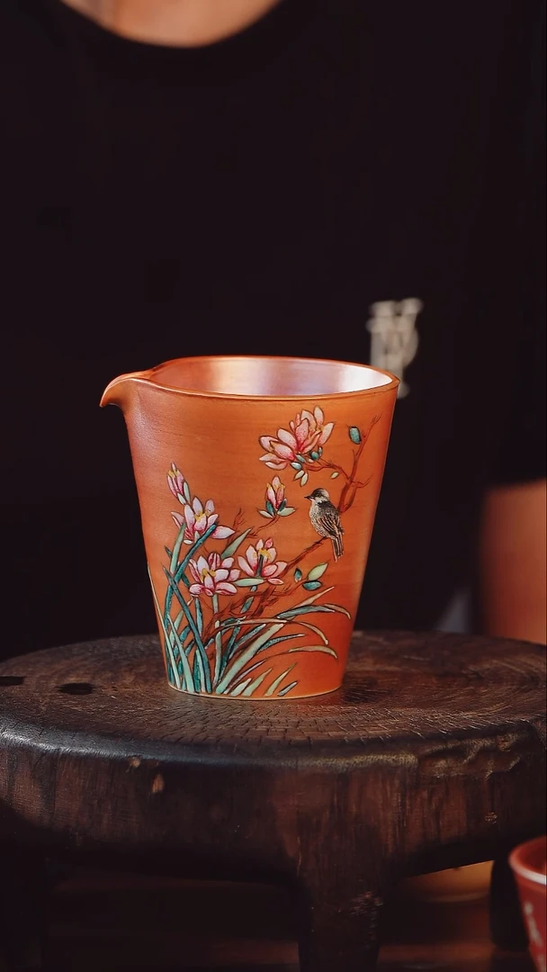 艺然堂手工手绘茶器