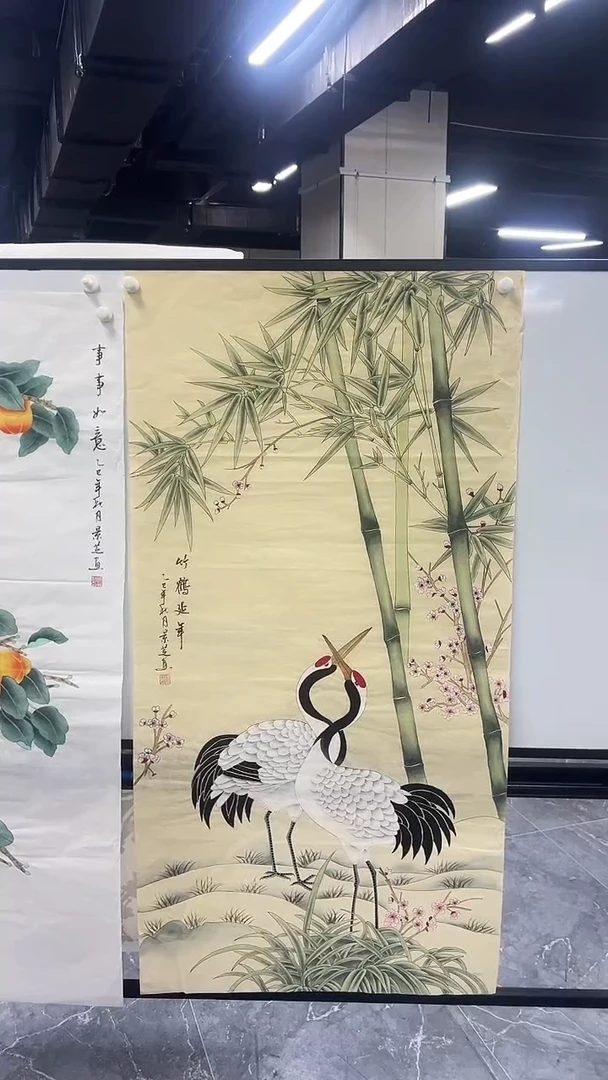 国画工笔手绘作品