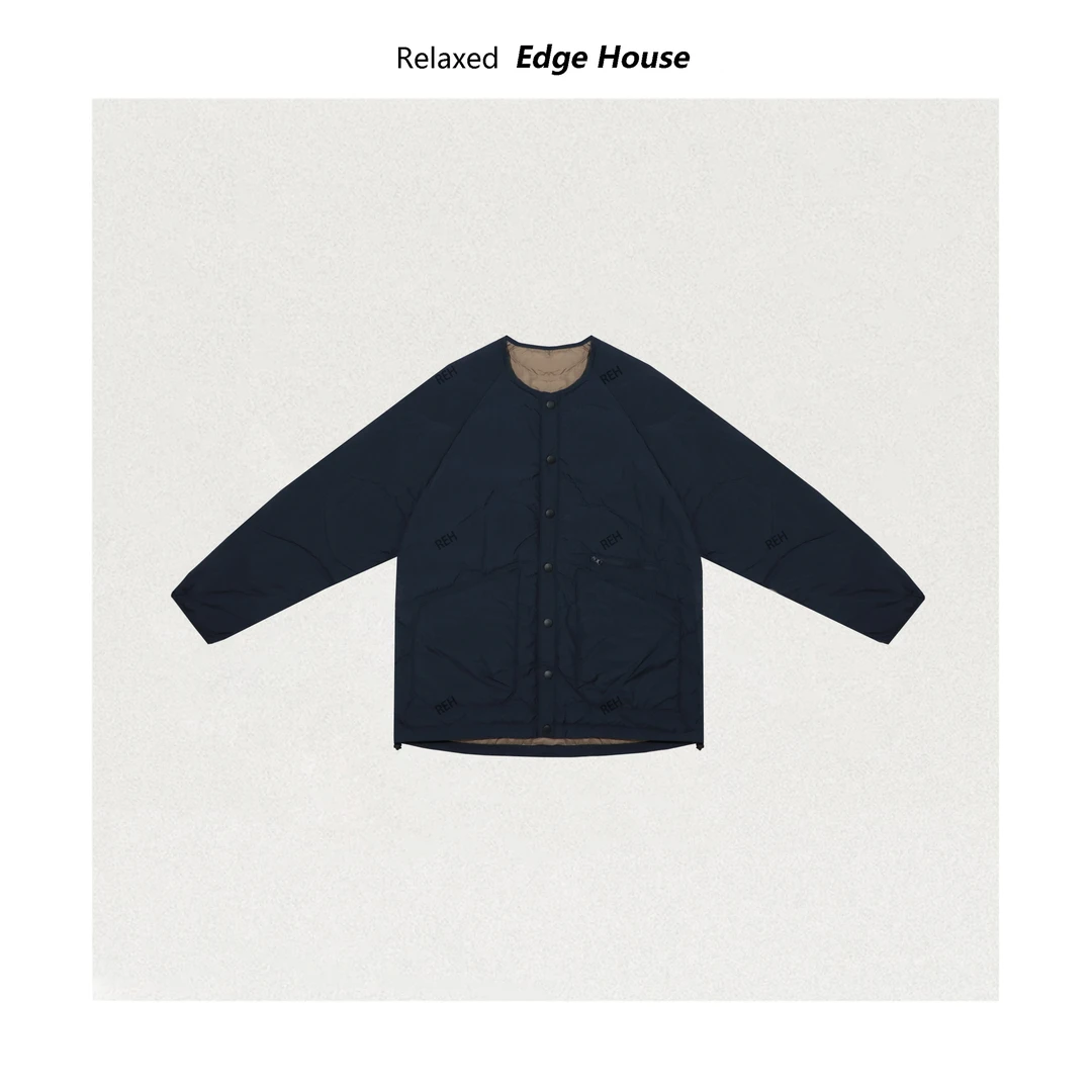 【呵呵家】山海之约 25FW素家轻量白鸭绒短款羽绒服男女同款