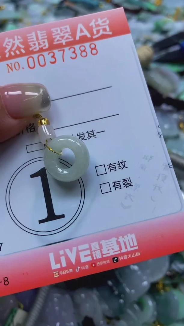 翡翠未镶嵌颈饰闪购0037388