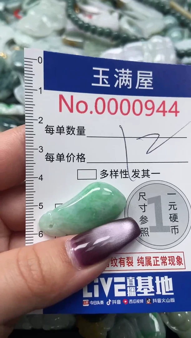 颈饰未镶嵌翡翠943
