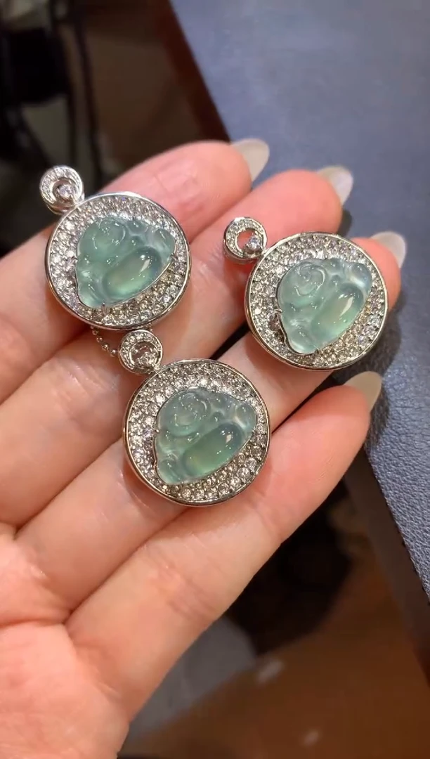 吊坠(不含链)未镶嵌翡翠4-佛公（多样性发货一件（不含链和扣