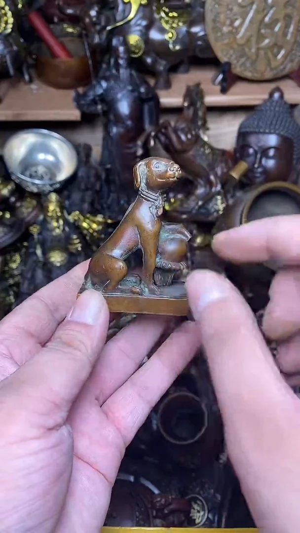 铜铜桌面摆件108
