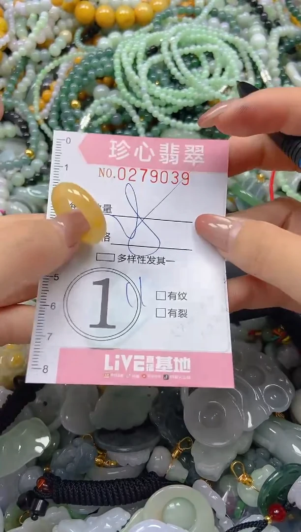 翡翠未镶嵌颈饰闪购0279039