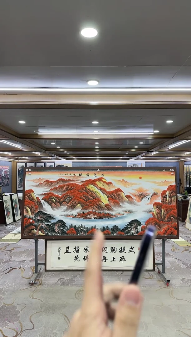 绘画拉****妇1-刘雪红-小八尺-山水国画