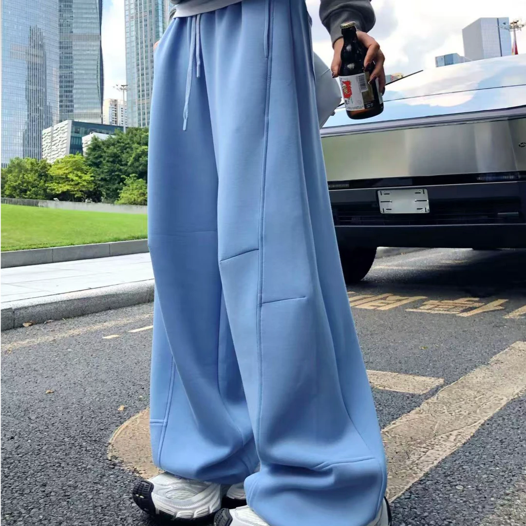 陶格【香蕉裤】韩系早春阔腿宽松休闲裤25A1K289