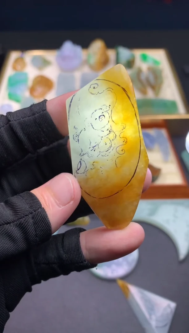 定制翡翠未镶嵌天然翡翠裸石（包工）