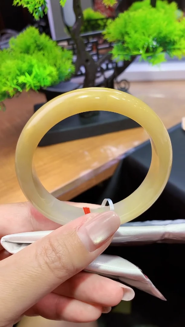 未镶嵌手镯翡翠K38天然A货缅甸翡翠53.8