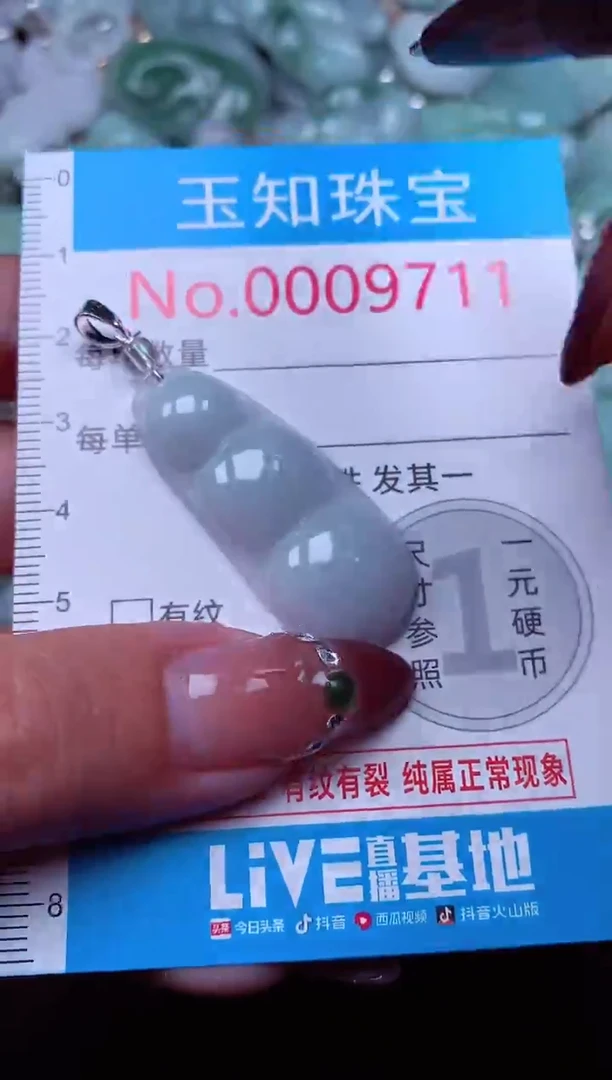 吊坠(不含链)未镶嵌翡翠9711