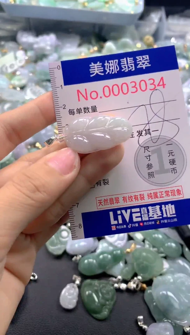 颈饰未镶嵌翡翠3034