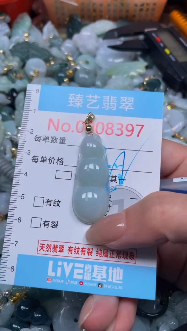 颈饰未镶嵌翡翠8397