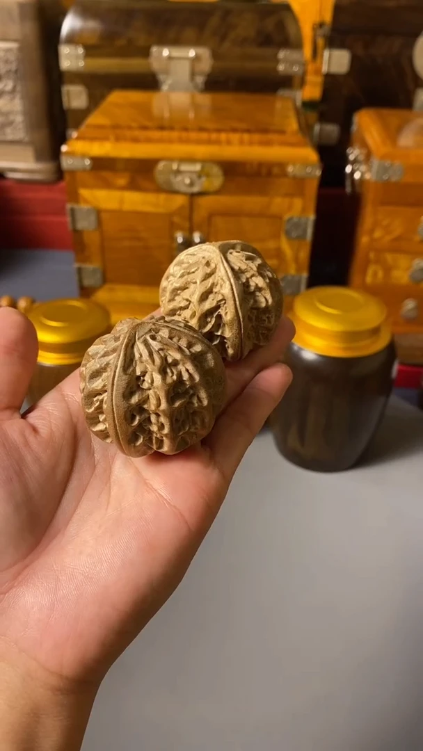 金丝楠小叶桢楠 核桃 一对
