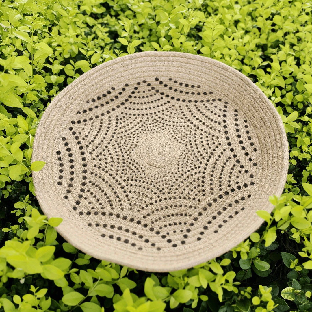 【清98】软麻壁挂壁饰 可当挂盘可当猫窝垫