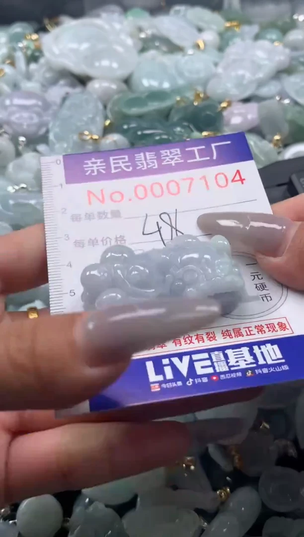 颈饰未镶嵌翡翠7014