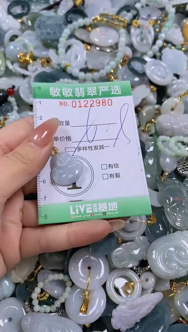 【闪购商品】翡翠颈饰未镶嵌闪购0122980多样性发其一