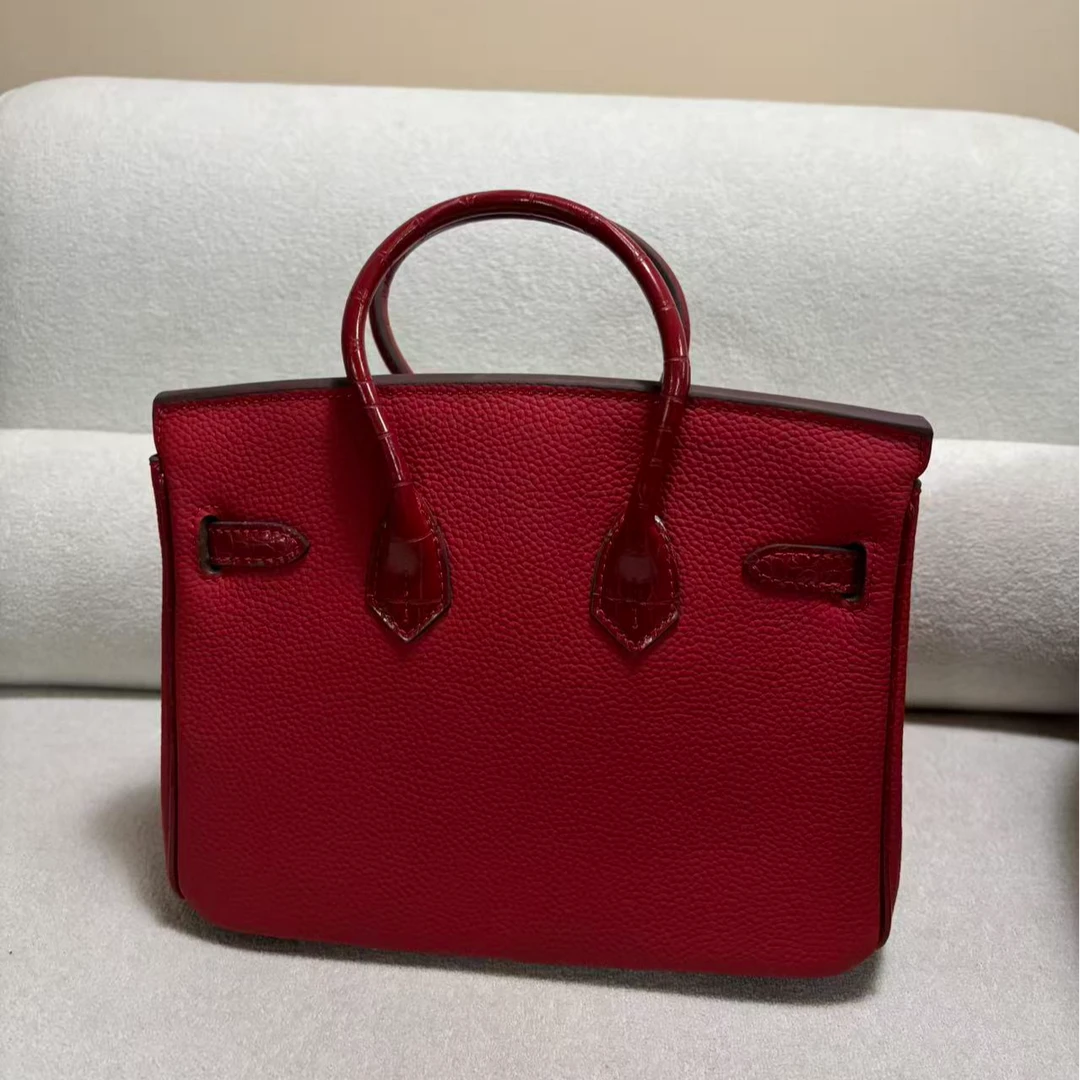 佑一【RAIN.CUN】XKY-3992-安可拉红轻奢时尚百搭气质女包