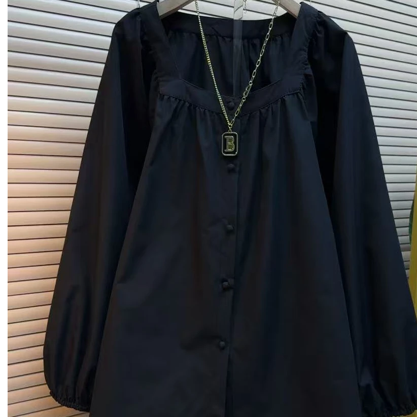 时尚宽松长袖气质百搭女士韩版设计感1233遮肉显瘦减龄女人衬衫