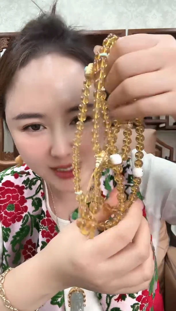 【闪购商品】琥珀颈饰未镶嵌25021373