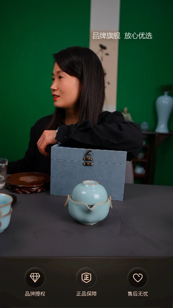 【闪购商品】一级玉松笑口常开手抓壶