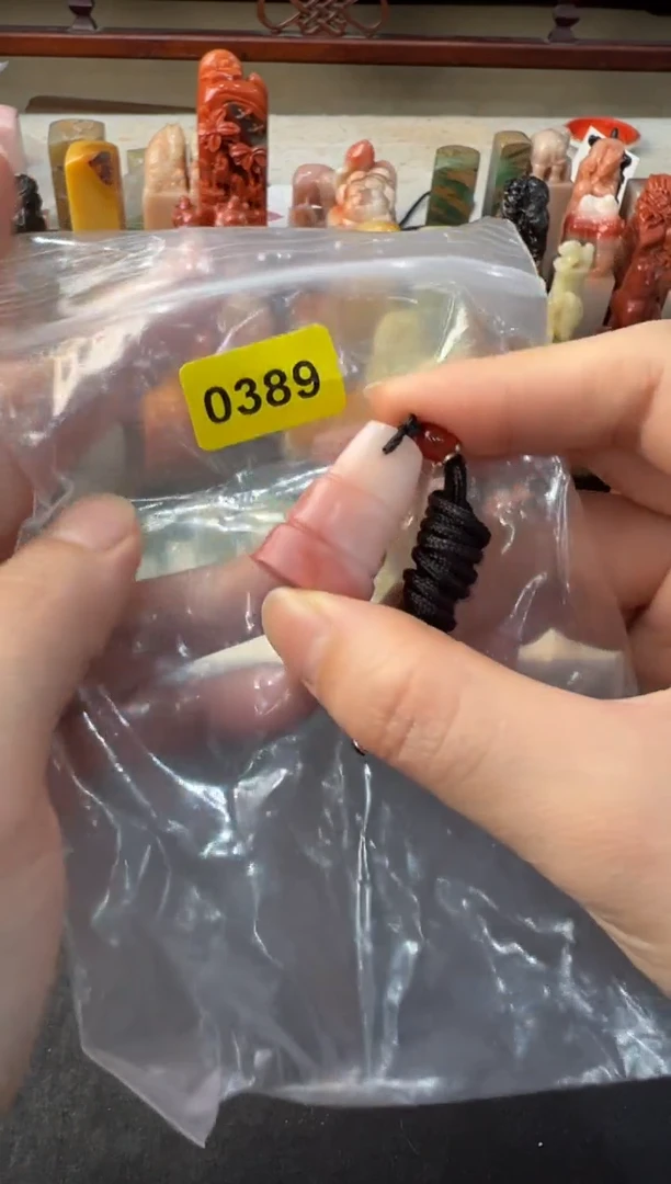 【闪购商品】青田石印石编号编号0389