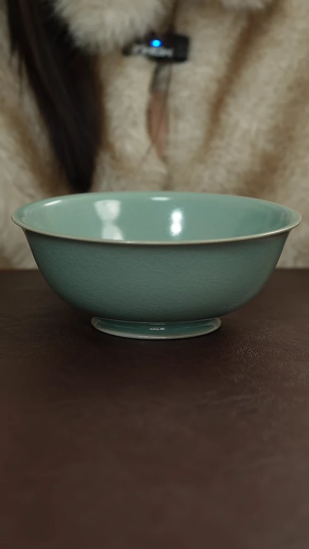 摆件陶原矿原釉汝宋汝瓷