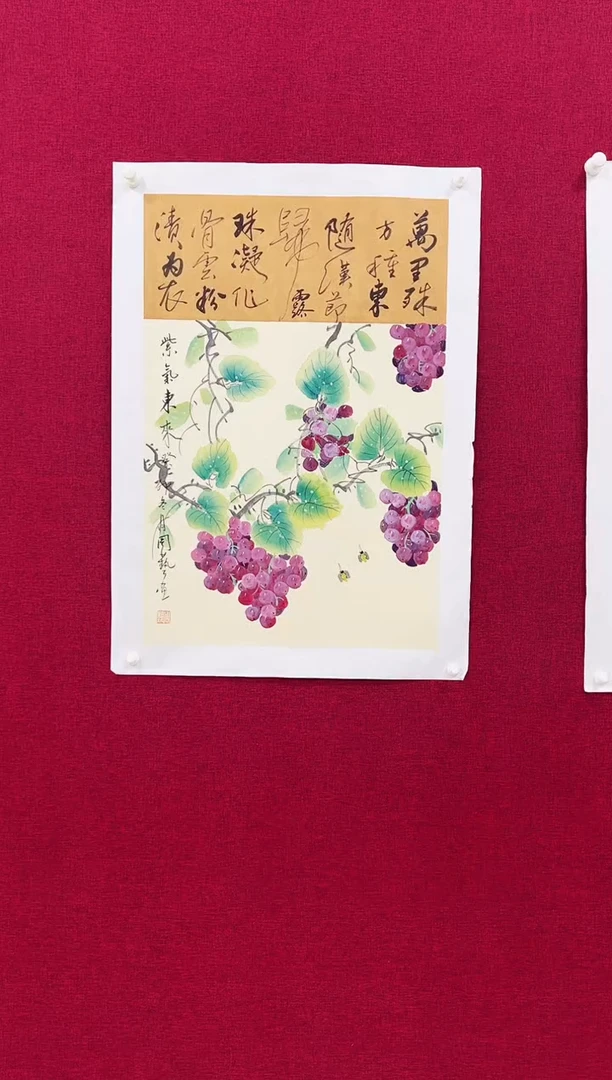国画师文娟国画作品