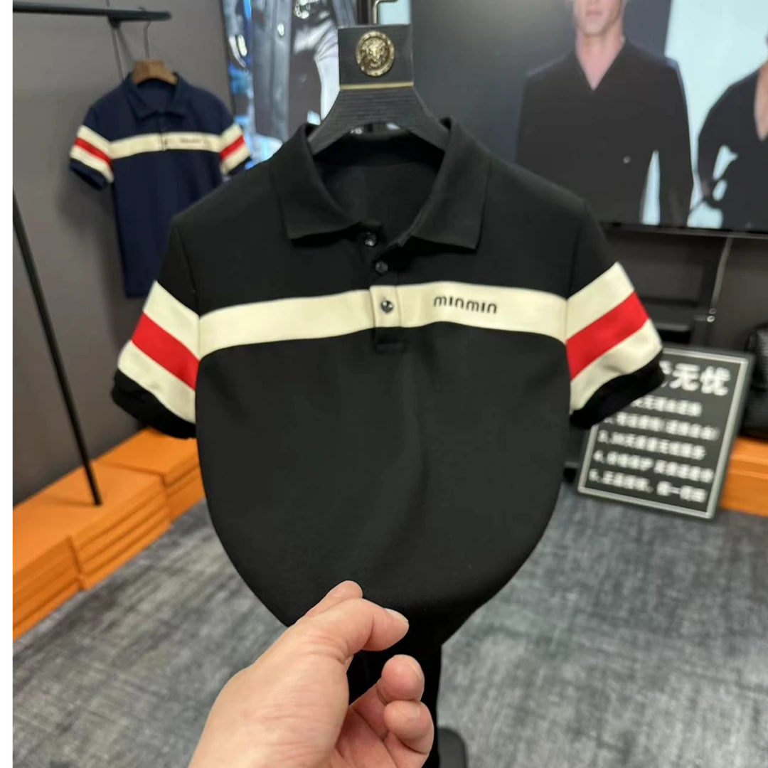 2025男士高定轻奢时尚POLO半袖