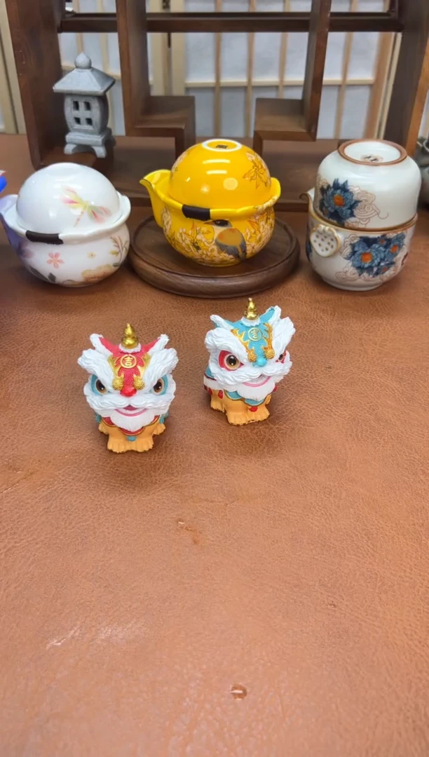旅行茶具真好看！